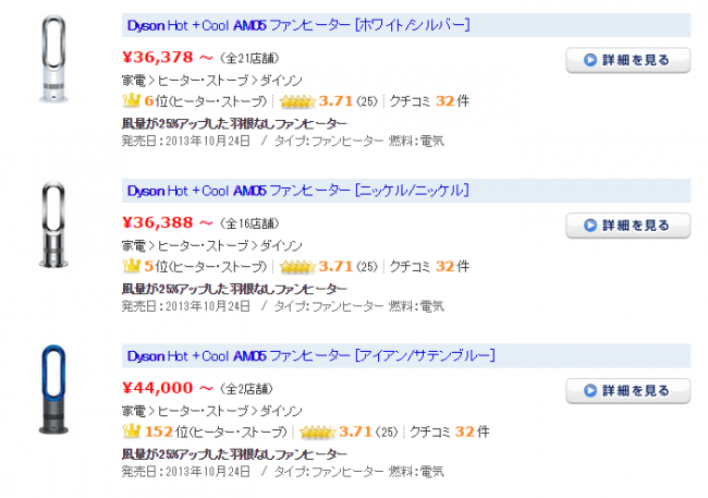 日本 dyson am05 價格